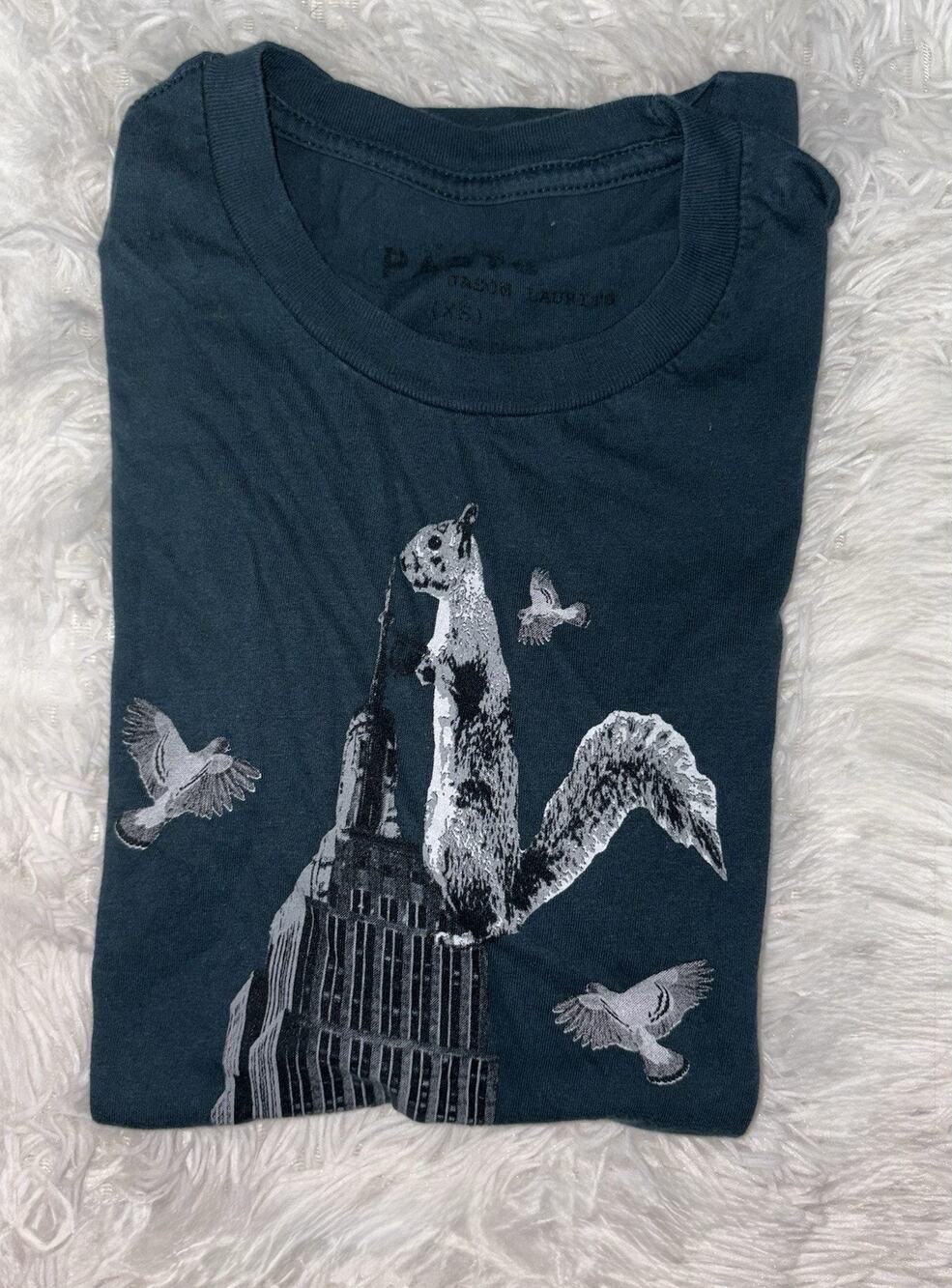 Paste XS Squirrel King Kong Tee. Great Top, Unique